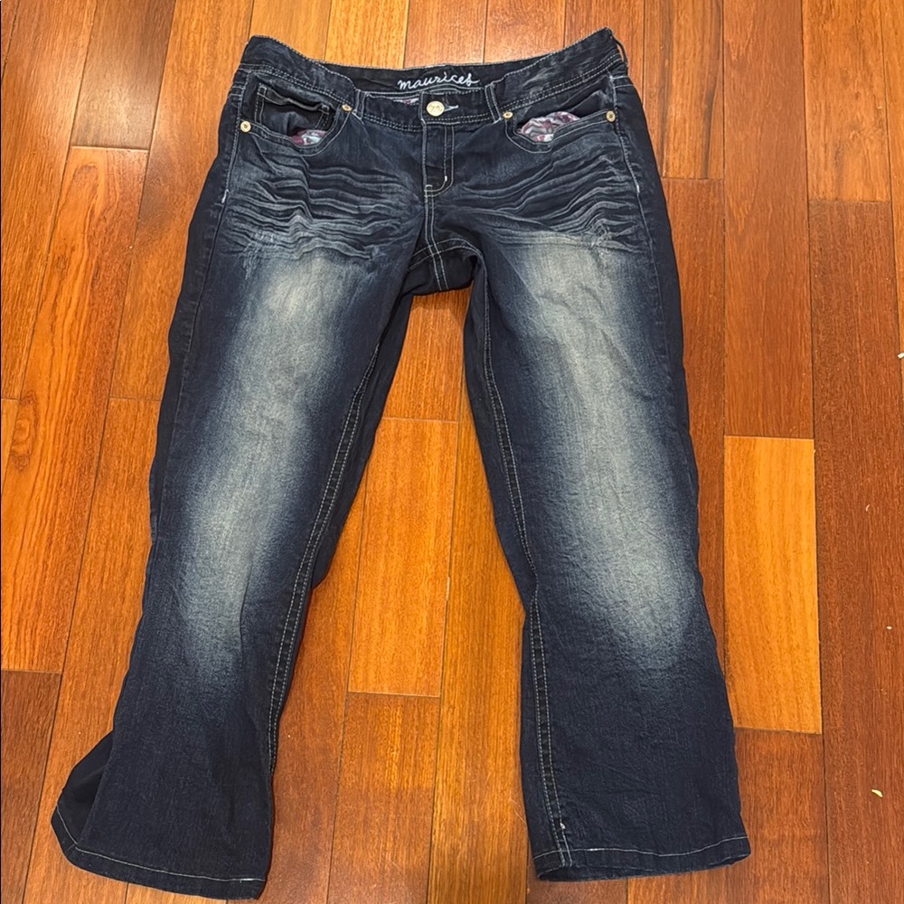 Women's Dark Blue Jeans